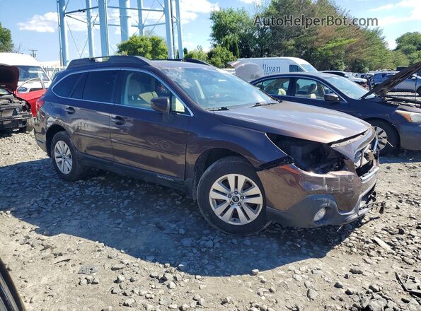 4S4BSAFC4K3356104 2019 SUBARU OUTBACK Brown Front right
