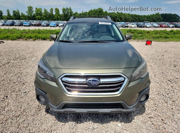 4S4BSAFC4K3359553 2019 SUBARU OUTBACK Green Widok z przodu