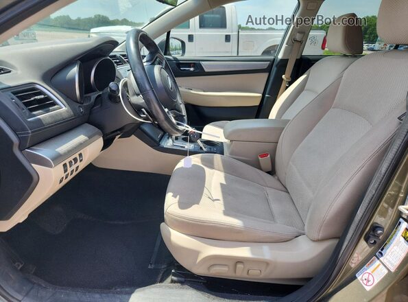 4S4BSAFC4K3359553 2019 SUBARU OUTBACK Green Widok wnętrza z przodu