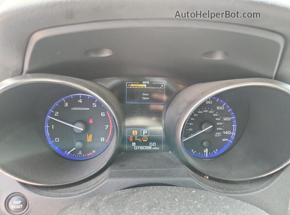 4S4BSAFC4K3359553 2019 SUBARU OUTBACK Green Widok zestawu wskaźników