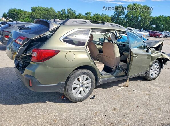 4S4BSAFC4K3380743 2019 SUBARU OUTBACK Green Задня права чверть