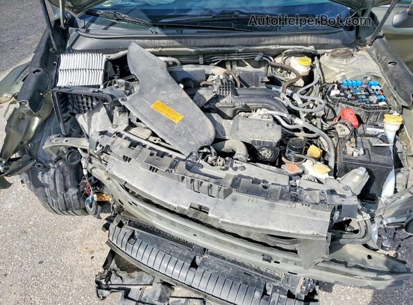 4S4BSAFC4K3380743 2019 SUBARU OUTBACK Green Вид задньої частини салону