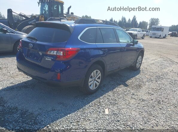 4S4BSAFC5H3210268 2017 SUBARU OUTBACK Blue უკანა მარჯვენა