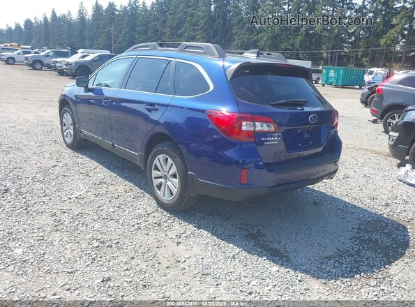 4S4BSAFC5H3210268 2017 SUBARU OUTBACK Blue უკანა მარცხენა