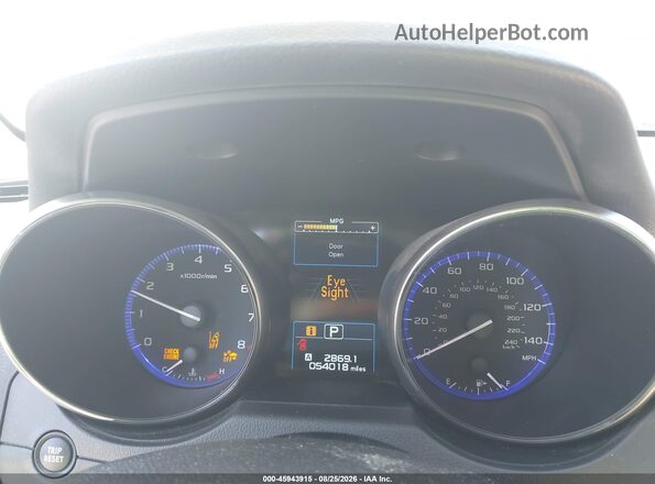 4S4BSAFC5H3210268 2017 SUBARU OUTBACK Blue უკანა სავარძლების ხედი