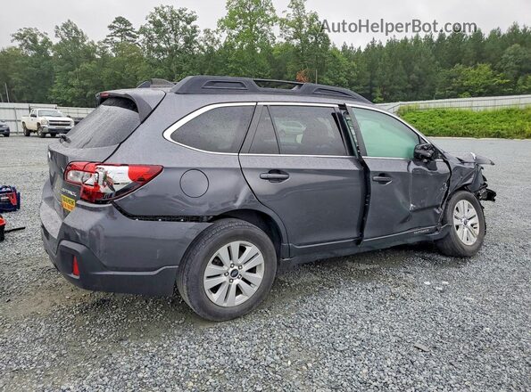 4S4BSAFC5K3323922 2019 SUBARU OUTBACK Gray Задня права чверть