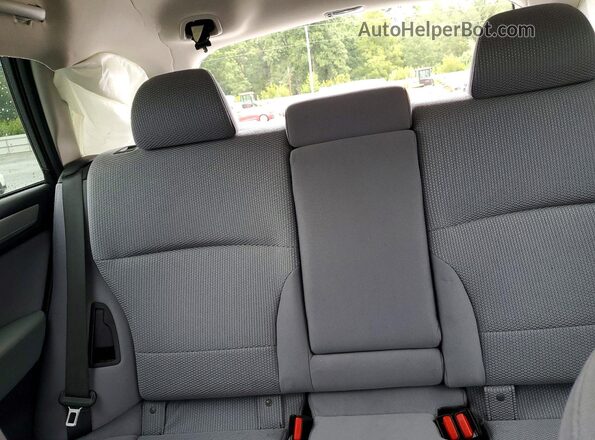 4S4BSAFC5K3323922 2019 SUBARU OUTBACK Gray Вид задніх сидінь