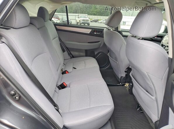 4S4BSAFC5K3323922 2019 SUBARU OUTBACK Gray Вид задньої частини салону