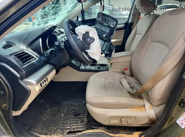 4S4BSAFC5K3383098 2019 SUBARU OUTBACK Green Front interior view
