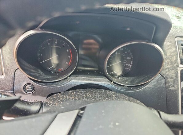4S4BSAFC5K3383098 2019 SUBARU OUTBACK Green Instrument cluster view