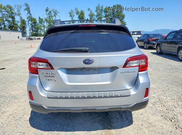 4S4BSAFC6H3202003 2017 SUBARU OUTBACK Silver Հետևի տեսք