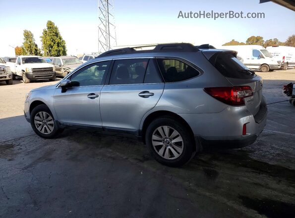 4S4BSAFC6H3406316 2017 SUBARU OUTBACK Серебряный Задняя левая четверть