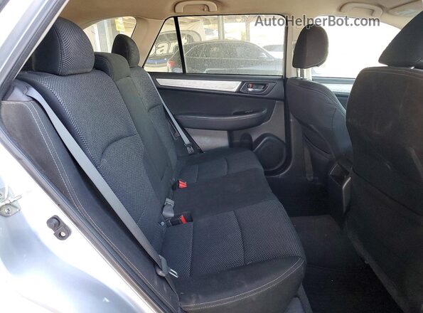4S4BSAFC6H3406316 2017 SUBARU OUTBACK Серебряный Вид задних сидений