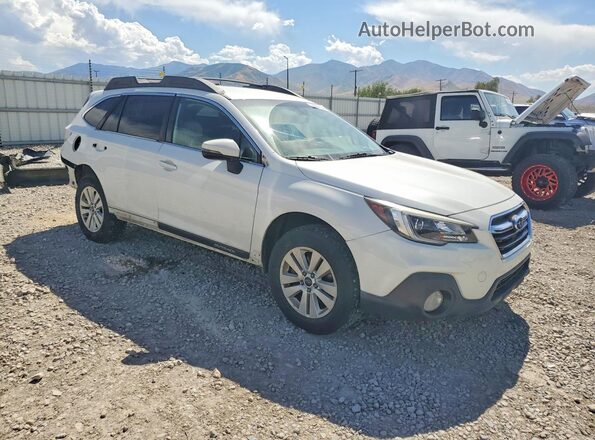 4S4BSAFC6J3256469 2018 SUBARU OUTBACK White Delantero derecho