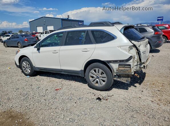 4S4BSAFC6J3256469 2018 SUBARU OUTBACK White Trasero izquierdo