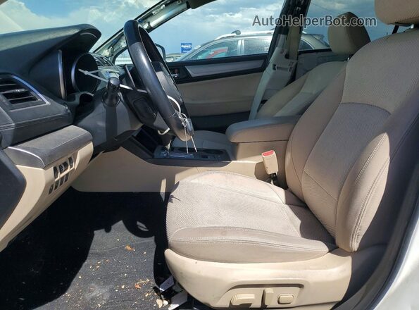 4S4BSAFC6J3256469 2018 SUBARU OUTBACK White Vista interior delantera