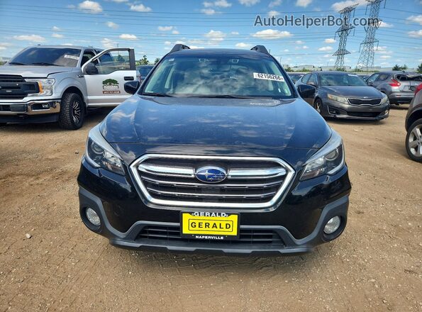4S4BSAFC6K3390741 2019 SUBARU OUTBACK Black Вид спереду