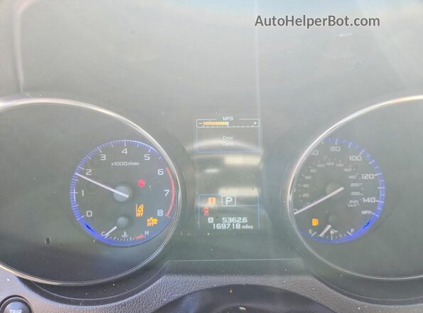 4S4BSAFC6K3390741 2019 SUBARU OUTBACK Black Вид щитка приладів