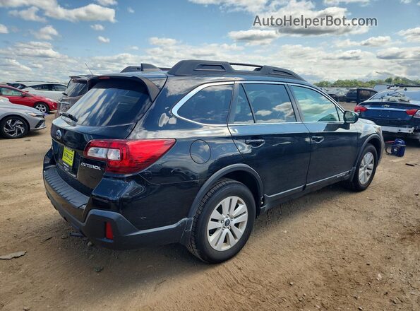4S4BSAFC6K3390741 2019 SUBARU OUTBACK Black Задня права чверть