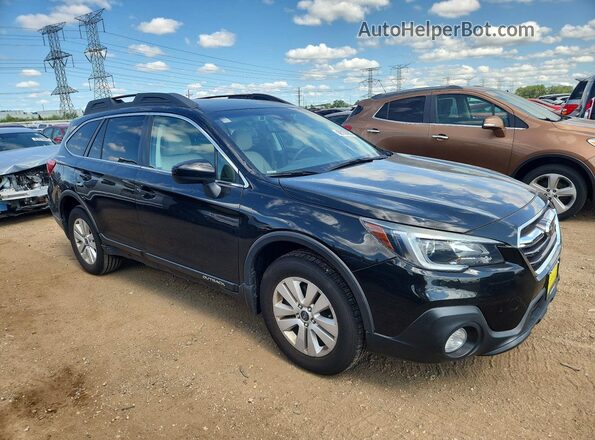 4S4BSAFC6K3390741 2019 SUBARU OUTBACK Black Передня права чверть