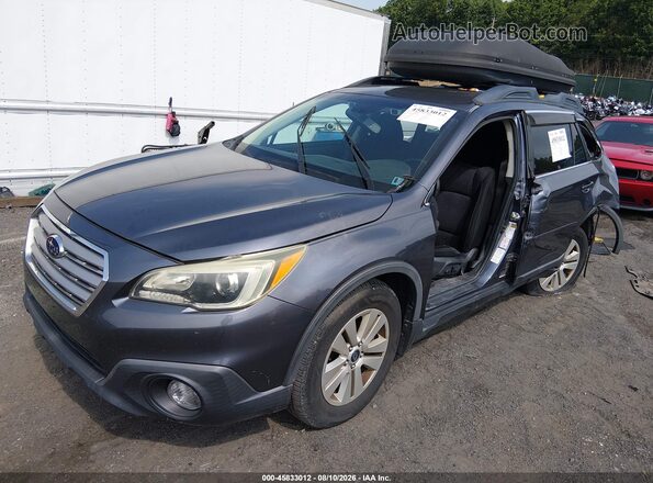 4S4BSAFC7G3210724 2016 SUBARU OUTBACK Gray Vista tres cuartos delantera izquierda