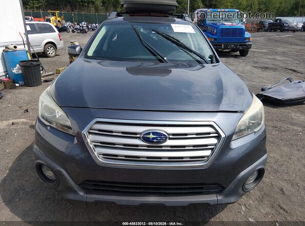 4S4BSAFC7G3210724 2016 SUBARU OUTBACK Gray Vista del cuadro de instrumentos
