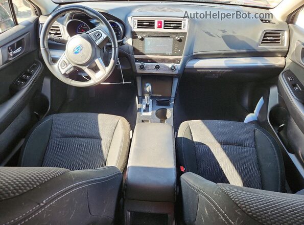 4S4BSAFC7H3383130 2017 SUBARU OUTBACK Красный Вид панели приборов