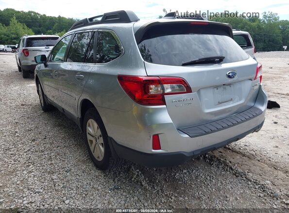 4S4BSAFC7H3405708 2017 SUBARU OUTBACK Silver Tył lewy