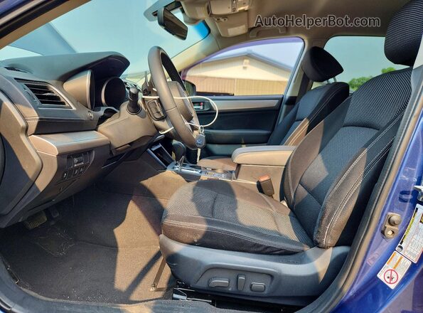4S4BSAFC7K3216077 2019 SUBARU OUTBACK Синий Вид салона спереди