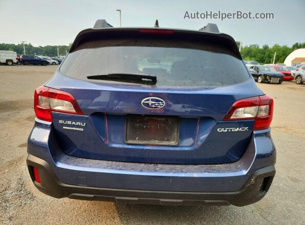 4S4BSAFC7K3216077 2019 SUBARU OUTBACK Синий Вид сзади