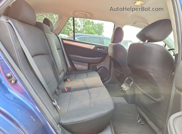 4S4BSAFC7K3216077 2019 SUBARU OUTBACK Синий Вид задней части салона