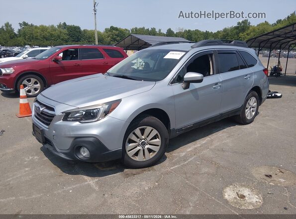 4S4BSAFC7K3233431 2019 SUBARU OUTBACK Silver Vista tres cuartos delantera izquierda