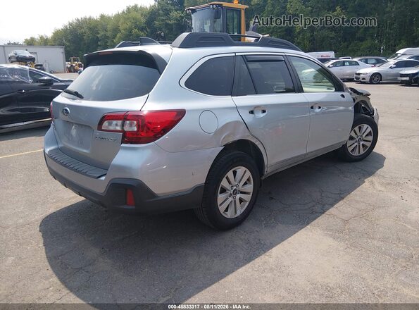 4S4BSAFC7K3233431 2019 SUBARU OUTBACK Silver Trasero derecho