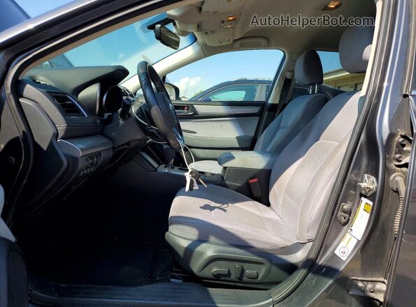 4S4BSAFC7K3350796 2019 SUBARU OUTBACK Gray Front interior view