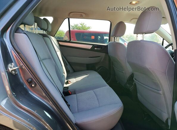 4S4BSAFC7K3350796 2019 SUBARU OUTBACK Gray Rear interior view