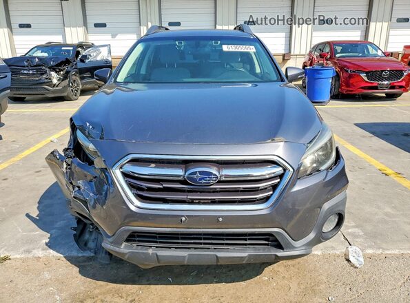 4S4BSAFC7K3350796 2019 SUBARU OUTBACK Gray Front view