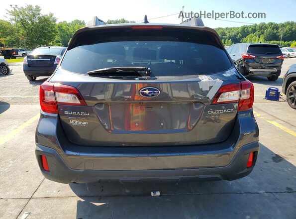 4S4BSAFC7K3350796 2019 SUBARU OUTBACK Gray Rear view