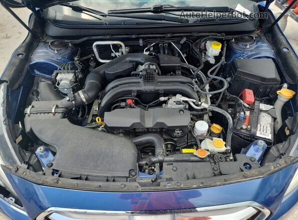 4S4BSAFC7K3396662 2019 SUBARU OUTBACK Blue Vista del compartimento del motor