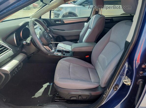 4S4BSAFC7K3396662 2019 SUBARU OUTBACK Blue Vista interior delantera