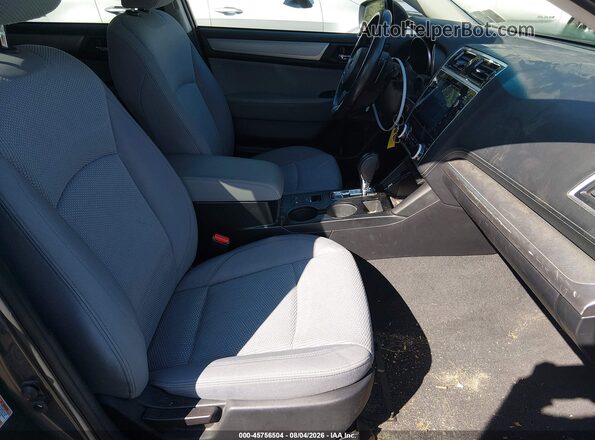 4S4BSAFC8J3376676 2018 SUBARU OUTBACK Gray Front interior view