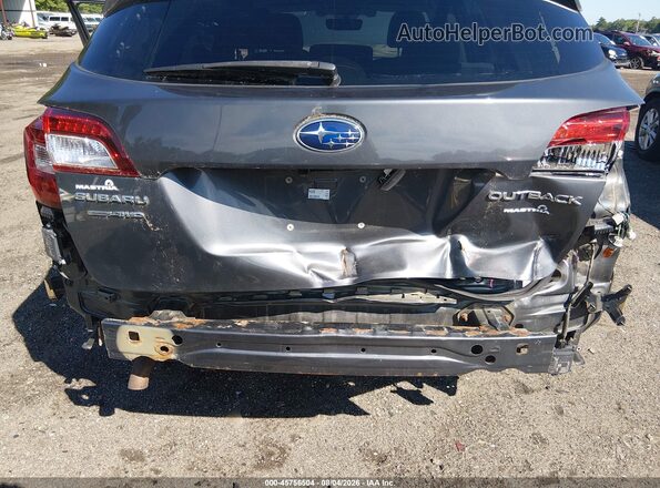4S4BSAFC8J3376676 2018 SUBARU OUTBACK Gray Front view