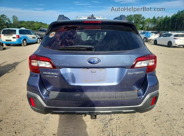 4S4BSAFC8J3392781 2018 SUBARU OUTBACK Blue Widok z tyłu