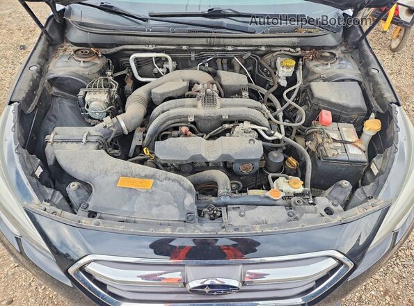 4S4BSAFC8K3281049 2019 SUBARU OUTBACK Black Engine compartment view