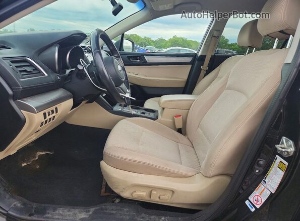 4S4BSAFC8K3281049 2019 SUBARU OUTBACK Black Front interior view