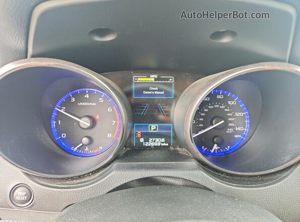 4S4BSAFC8K3281049 2019 SUBARU OUTBACK Black Instrument cluster view