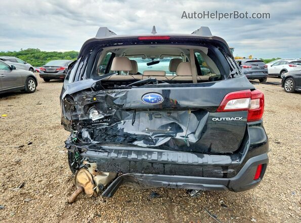 4S4BSAFC8K3281049 2019 SUBARU OUTBACK Black Rear view