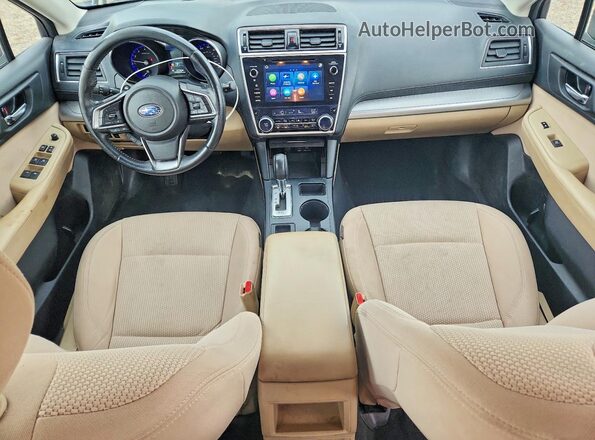 4S4BSAFC8K3281049 2019 SUBARU OUTBACK Black Dashboard view