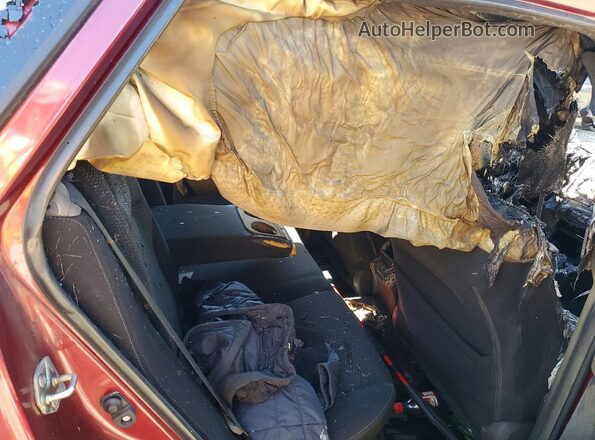 4S4BSAFC8K3308458 2019 SUBARU OUTBACK Red Widok tylnych siedzeń