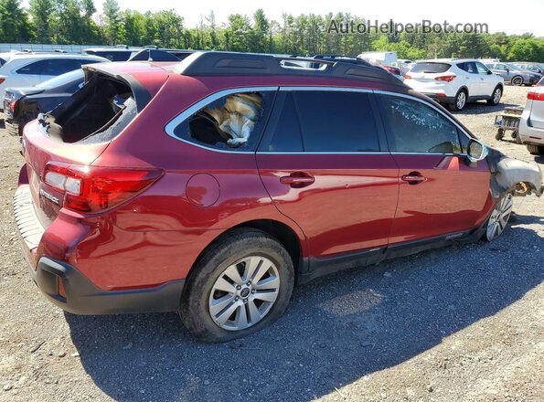 4S4BSAFC8K3308458 2019 SUBARU OUTBACK Red Tył prawy