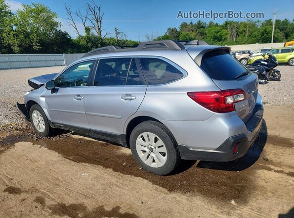 4S4BSAFC8K3376193 2019 SUBARU OUTBACK Silver Trasero izquierdo